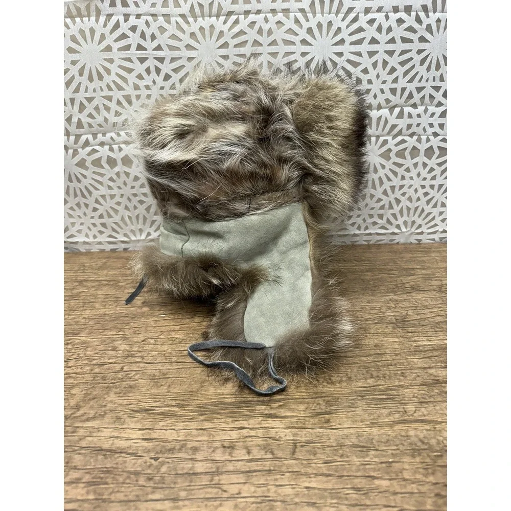 Vintage Brown Fur Women's‎ Trapper Hat